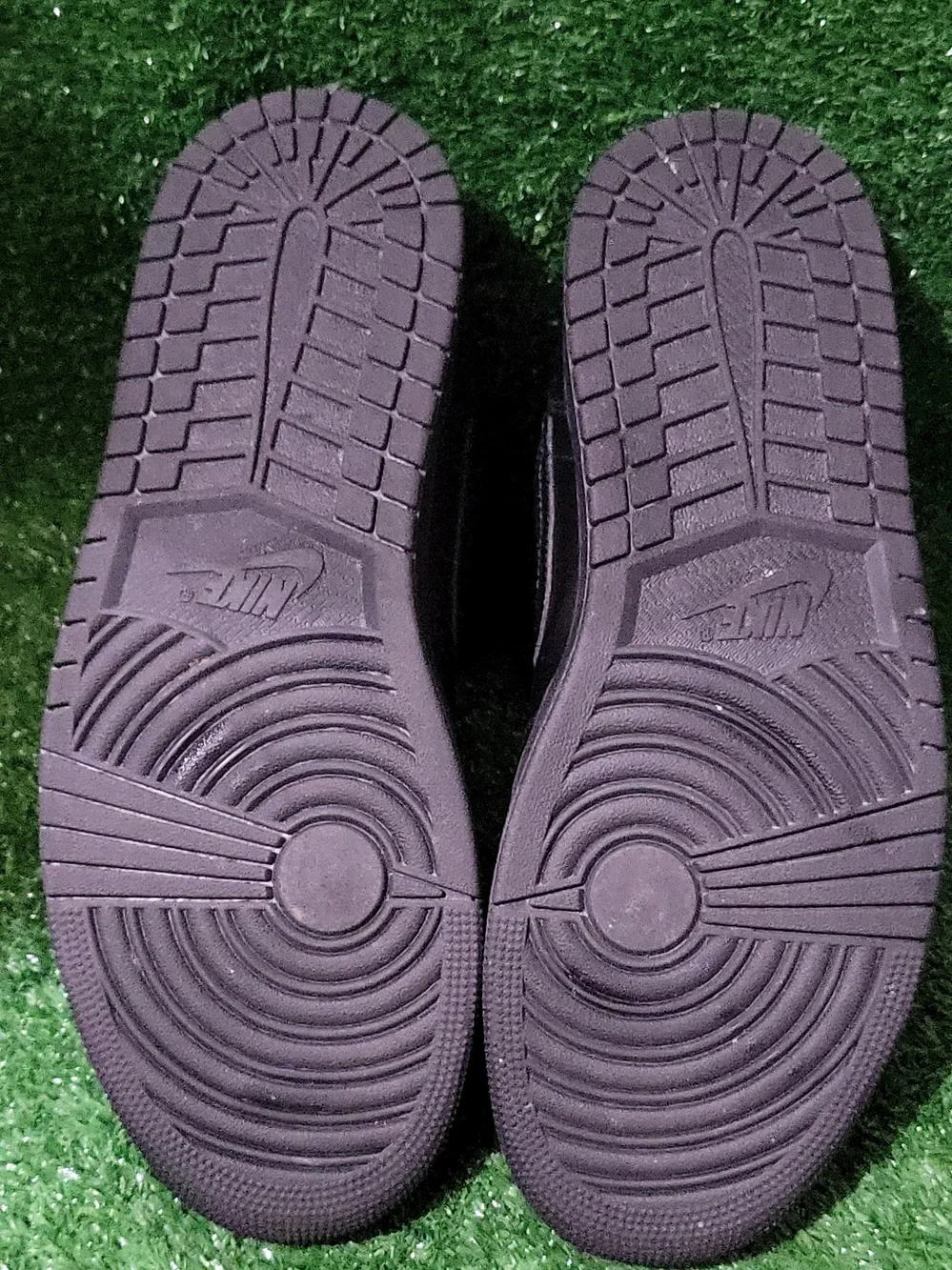 Nike Black High-Top Leather Sneakers